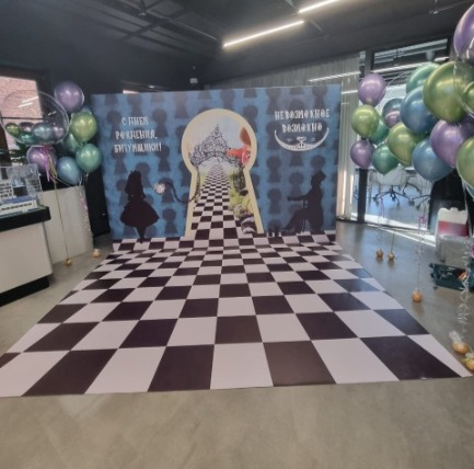 Фотозона для корпоративного праздника Санкт-Петербург