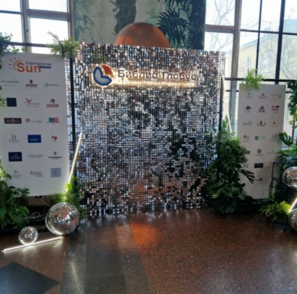 Новогодняя фотозона на корпоративное мероприятие СПб